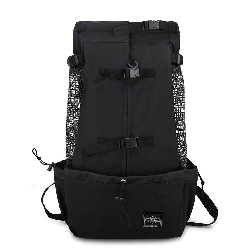 Adjustable Front & Back Pet Carrier Backpack for Puppies