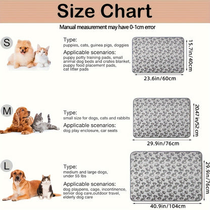 Soft Fluffy Cute Cartoon Pattern Pet Blanket