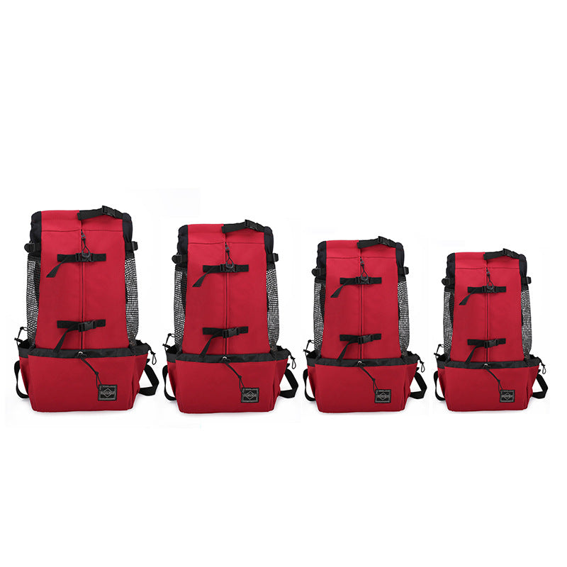 Adjustable Front & Back Pet Carrier Backpack for Puppies