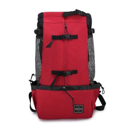 Adjustable Front & Back Pet Carrier Backpack for Puppies
