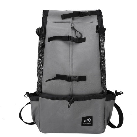 Adjustable Front & Back Pet Carrier Backpack for Puppies